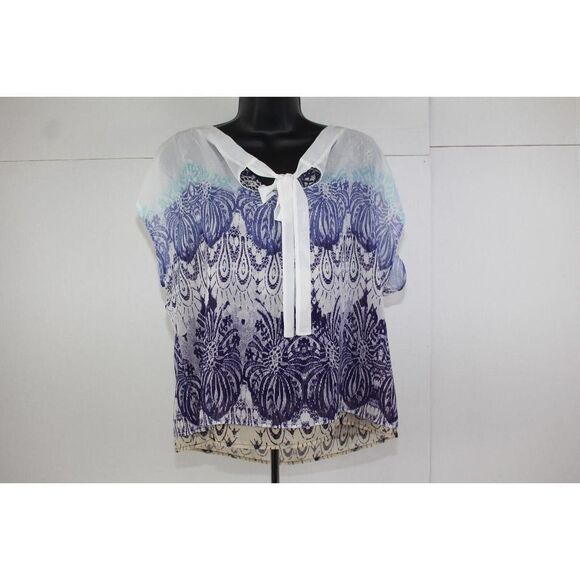 ladies CABI v-neck blouse size S - Picture 1 of 6